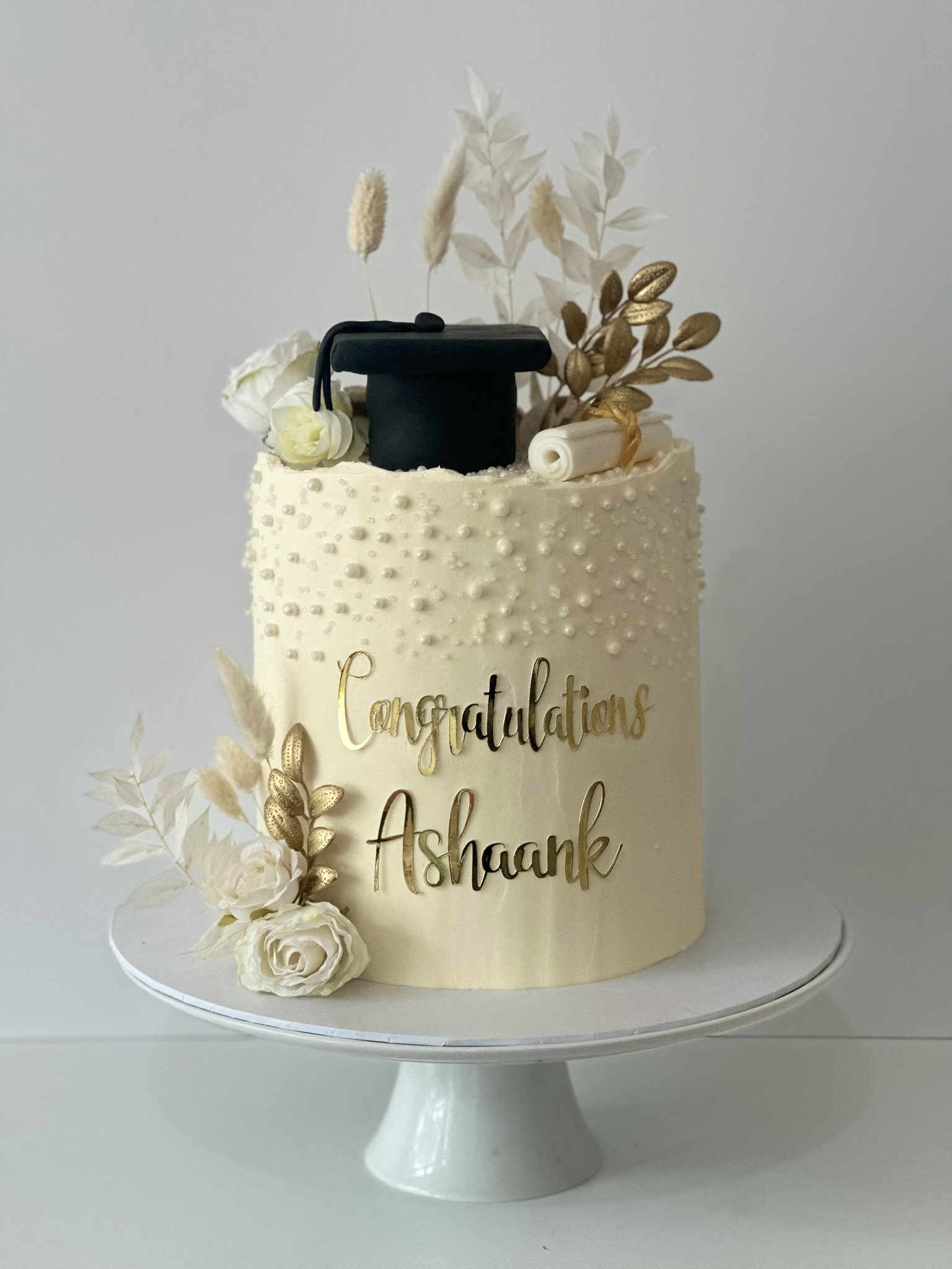 Congratulations Ashaank graduation cake